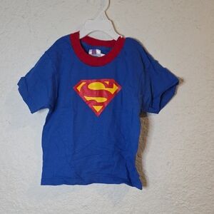 Kids Blue Superman T-Shirt